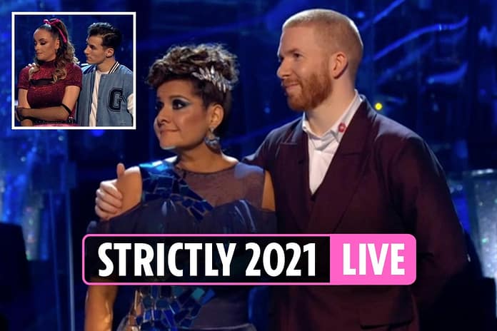 Strictly Come Dancing 2021 LIVE – Nina is first celeb to be booted off the show TONIGHT after dance off with Katie
