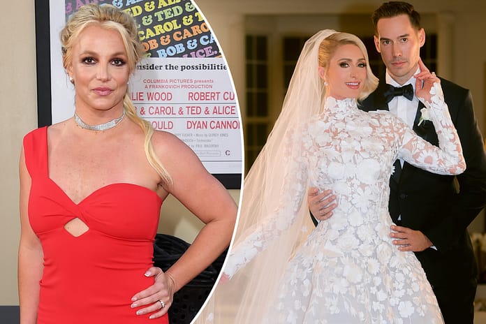 Britney Spears was invited to Paris Hilton’s wedding