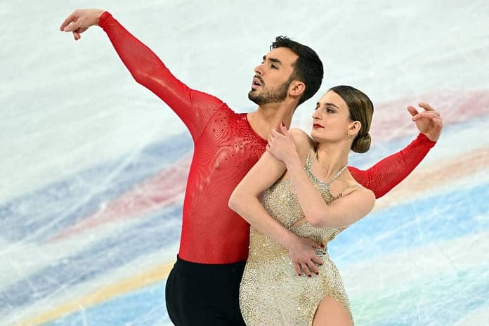 French ice dancers Papadakis and Cizeron win first Olympic gold