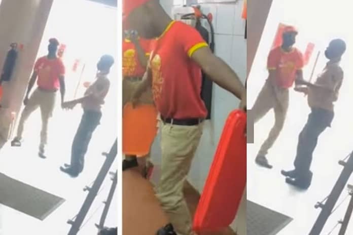 Update Don Cast – Nigerians React As Chicken Republic Attendants And Security Dance At Work (WATCH)