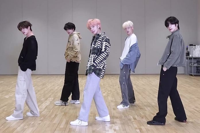 Watch: TXT Mesmerizes In High-Energy Dance Practice Video For “Sugar Rush Ride”
