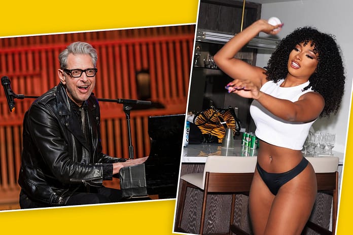 Best star snaps of the week: Celebs at play with Jeff Goldblum, Megan Thee Stallion