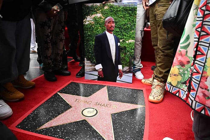 Tupac Shakur Officially Receives Star On Hollywood Walk Of Fame