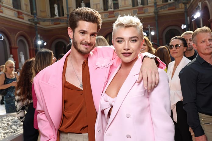 Florence Pugh and Andrew Garfield Prove the Barbiecore Trend Just Won’t Die