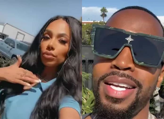 Erica Mena & Safaree Get Close While Out With ‘Love & Hip Hop’ Cast Members (Video)