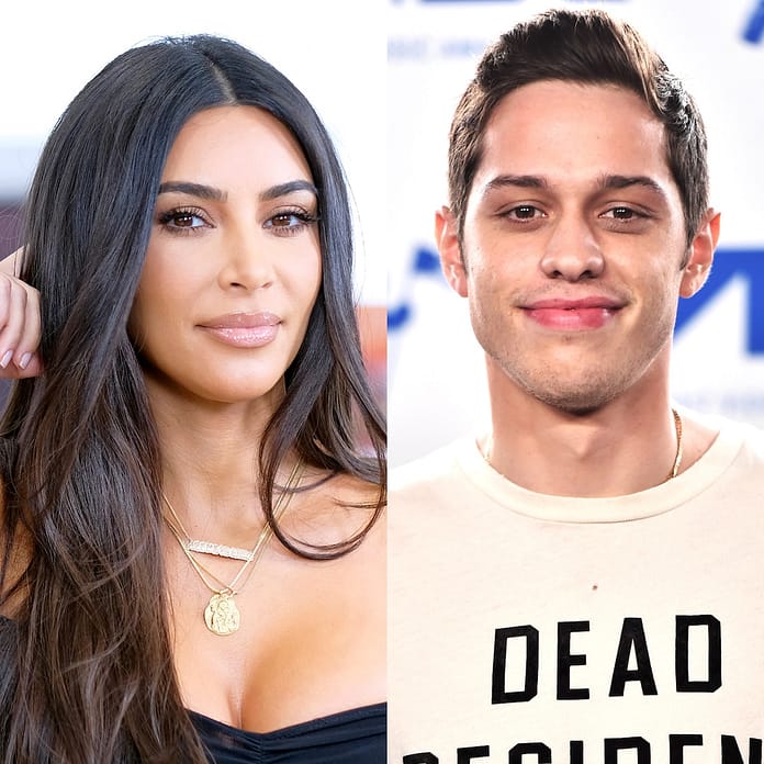 Pete Davidson and Kim Kardashian Enjoy Lunch Together in Beverly Hills