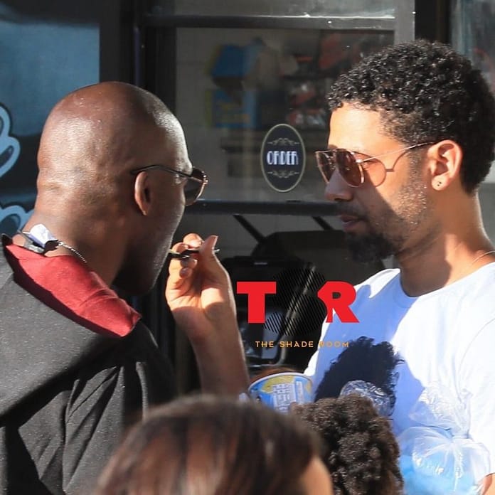 Boo’d Up! Jussie Smollett & His Boyfriend Tawan Davis Romantically Stroll The Streets Of L.A. (Exclusive Photos)