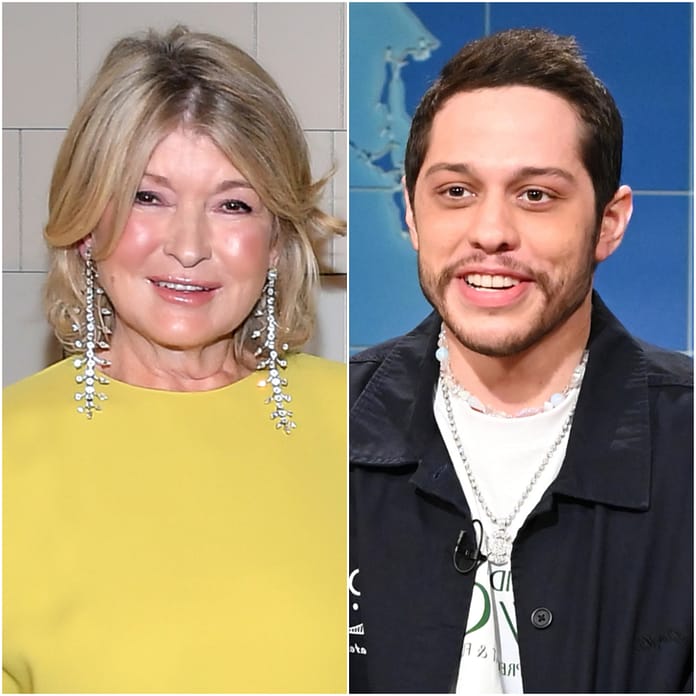 Martha Stewart Responds to Those Pete Davidson Dating Memes